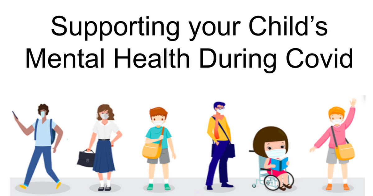 Supporting your Child’s Mental Health During Covid