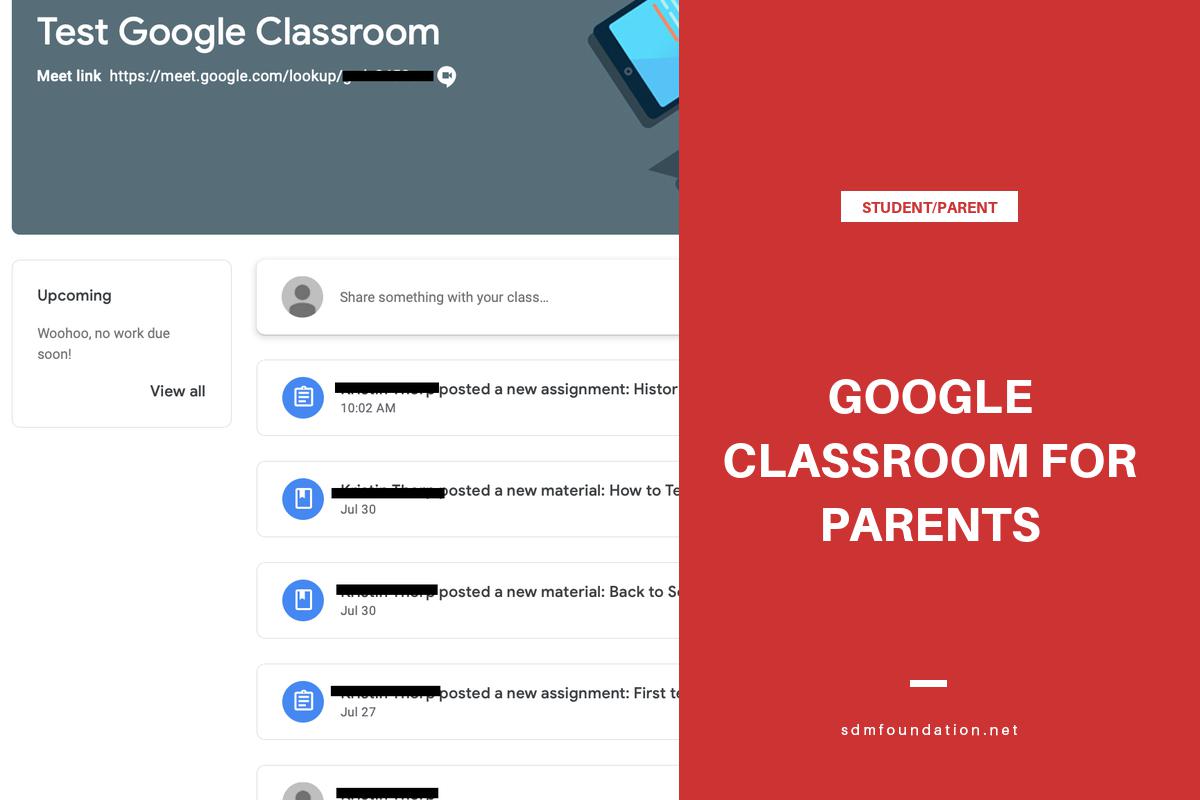 A Quick Guide to Google Classroom for Parents