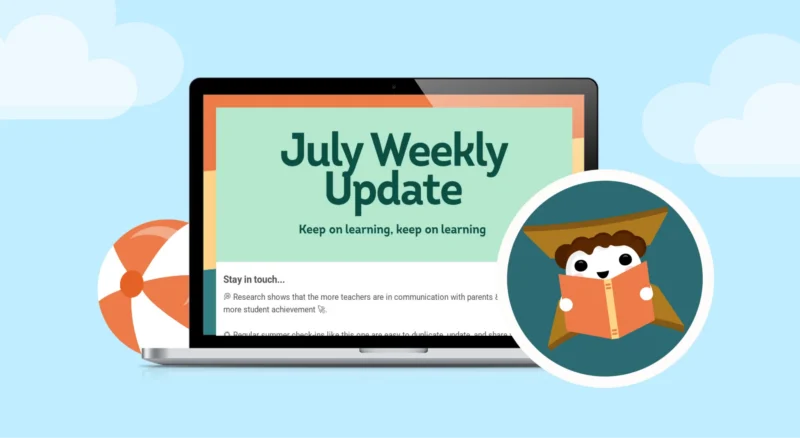 July Newsletter Templates for Schools | Smore