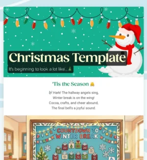 Christmas Template 2026