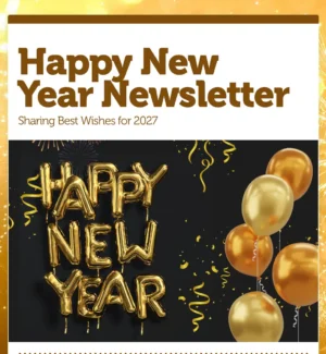 Happy New Year Newsletter 2027