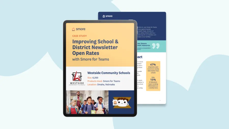 Tablet with Westside Community Schools Case Study