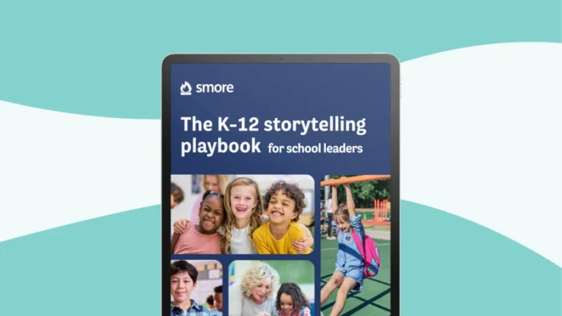 Storytelling eBook on tablet