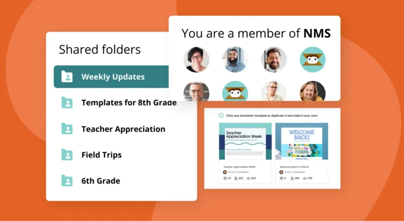 Smore for Teams: How Districts Can Use Collaborative Newsletters to Reduce Redundancy and Save Time