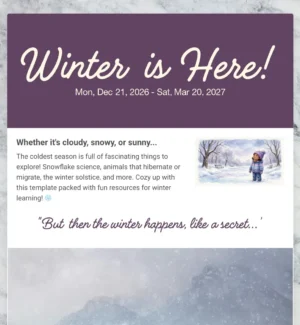 Winter is Here! 2026