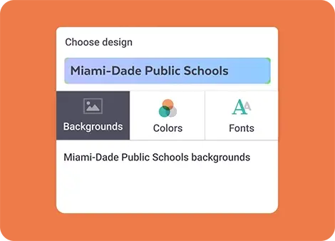Streamline communications with pre-approved logos and images