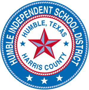 Logo of Humble Independent School District.